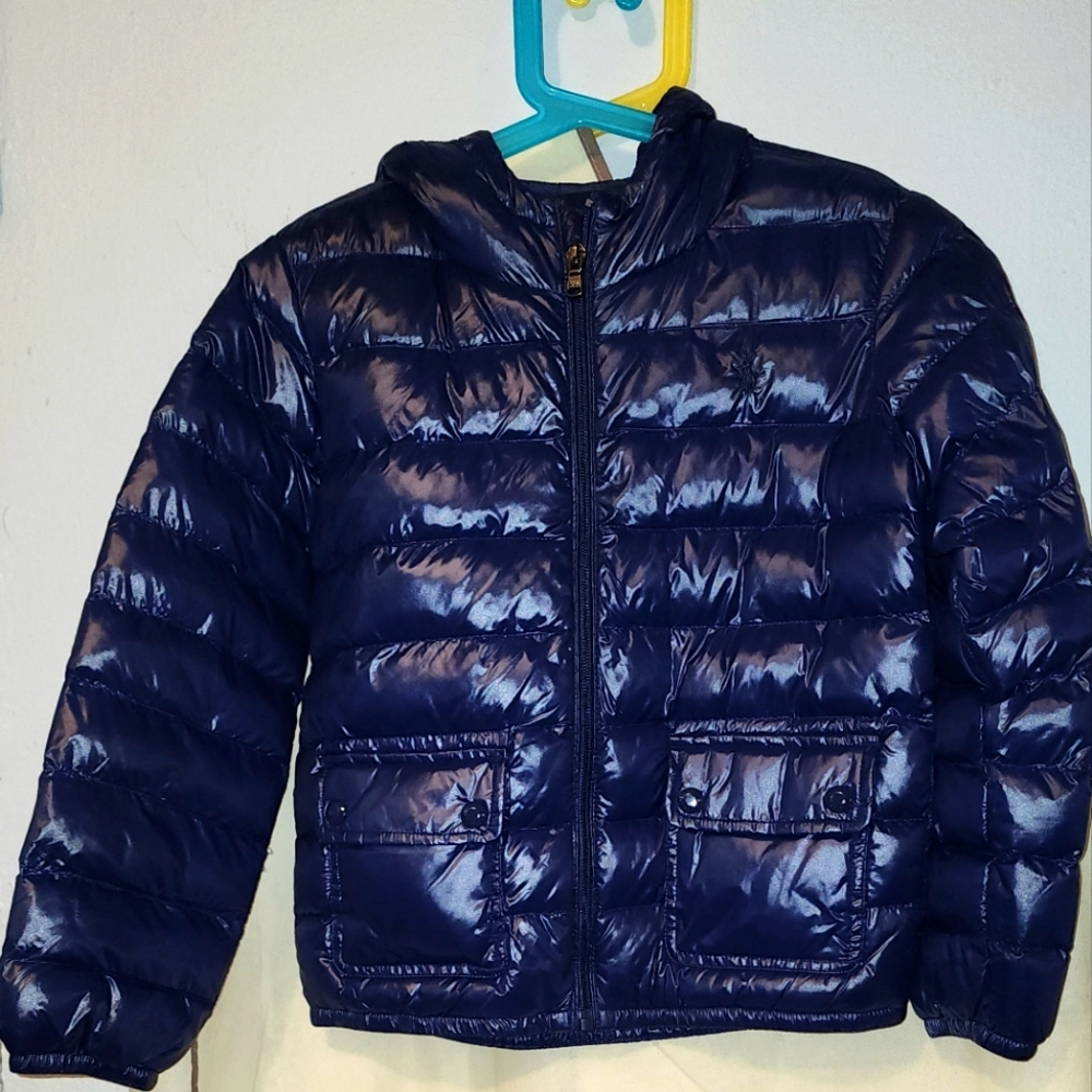Girls Packable Polo Puffer